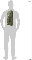 Тактичний рюкзак Кіборг для пострілів РПГ-7 кордура k6082 Хакі (2023121101010) - зображення 11