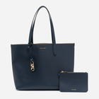 Torebka shopper damska ze skóry naturalnej Michael Kors MKO30F3GZAT4T-406 Granatowa (196237149923)