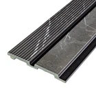 Рейка декоративная PS 2900х120х12мм Серый мрамор SW-00001751