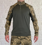 Форма военная штаны с наколенниками и убакс рип-стоп CoolMax tactical Олива Пиксель (569) , M - изображение 5