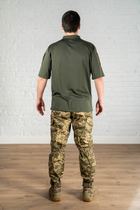 Форма военная поло и брюки CoolMax рип-стоп tactical Пиксель Олива (584) , 2XL - изображение 9