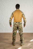 Армейская форма убакс и штаны с наколенниками рип-стоп CoolMax tactical Койот Мультикам (598) , 3XL - изображение 7