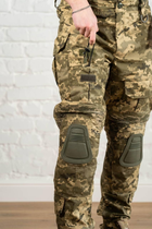 Форма армейская убакс и штаны с наколенниками рип-стоп ХБ tactical Пиксель Олива (601) , 2XL - изображение 10