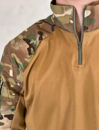 Армейская форма убакс и штаны с наколенниками рип-стоп CoolMax tactical Койот Мультикам (598) , 3XL - изображение 10