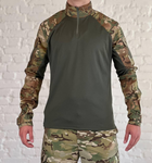 Військова форма штани з наколінниками та убакс CoolMax ріп-стоп tactical Олива Мультикам (566) , XL - зображення 7