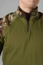 Армейская форма убакс со штанами tactical рип-стоп ХБ Олива Мультикам (580) , 2XL - изображение 8