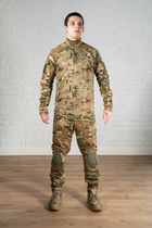 Армейская форма брюки с наколенниками и убакс рип-стоп CoolMax tactical Мультикам (565) , 2XL - изображение 1