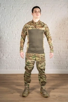 Форма армейская убакс со штанами tactical CoolMax рип-стоп Мультикам Олива (602) , 3XL - изображение 1