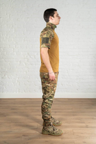 Тактическая форма брюки и убакс с коротким рукавом CoolMax рип-стоп tactical Мультикам Койот (591) , L - изображение 2