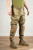 Форма армейская убакс и штаны с наколенниками CoolMax рип-стоп tactical Пиксель Койот (595) , 2XL - изображение 6