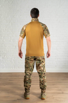 Тактическая форма брюки и убакс с коротким рукавом CoolMax рип-стоп tactical Мультикам Койот (591) , 3XL - изображение 3