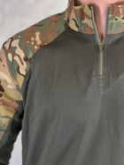 Військова форма штани з наколінниками та убаксом CoolMax ріп-стоп tactical Олива Мультикам (599) , 3XL - зображення 8