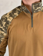 Форма армейская убакс и штаны с наколенниками CoolMax рип-стоп tactical Пиксель Койот (595) , L - изображение 4