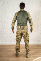 Форма военная убакс и штаны с наколенниками рип-стоп CoolMax tactical Пиксель Олива (596) , S - изображение 8