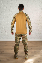 Форма тактична штани з наколінниками та убакс ріп-стоп CoolMax tactical Мультикам Койот (567) , L - зображення 2