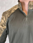 Форма военная штаны с наколенниками и убакс рип-стоп CoolMax tactical Олива Пиксель (569) , XL - изображение 6