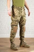 Форма армейская убакс и штаны с наколенниками CoolMax рип-стоп tactical Пиксель Койот (595) , S - изображение 6