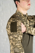 Форма тактическая штаны с убаксом tactical CoolMax рип-стоп Пиксель Олива (603) , 3XL - изображение 7