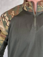 Армейская форма убакс со штанами tactical CoolMax рип-стоп Мультикам Олива (556) , S - изображение 6