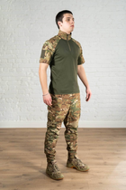 Форма військова штани та убакс з коротким рукавом ріп-стоп CoolMax tactical Олива Мультикам (590) , XL - зображення 2