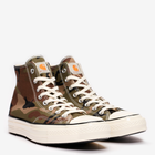 Чоловічі кеди високі Converse Carhartt WIP Chuck 70 Hi 169221C 44 28.5 см Камуфляж (194432693104) - зображення 3