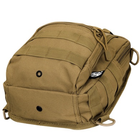 Рюкзак однолямочний MFH Shoulder Bag Coyote Tan - изображение 9