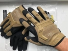 Тактичні рукавички та рукавиці Mechanix M розмір, рукавички тактичні штурмові койот для ВСУ - зображення 1