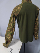 Тактическая рубашка убакс ubacs мужская боевая военная рубашка для ЗСУ размер 46 цвет хищник - изображение 4