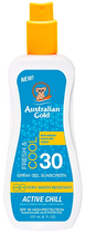 Żel-spray przeciwsłoneczny Australian Gold Active Chill Fra SPF 30 237 ml (0054402720592) - obraz 1