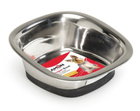 Metalowa miska dla psów Camon Durapet Kwadratowa 1500 ml (8019808111810) - obraz 1