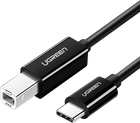 Кабель Ugreen US241 USB Type-C - USB Type-B 1 м Black (80811) (90403477)