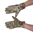 Тактические зимние перчатки Softshell пиксель XL - изображение 1