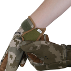 Тактичні зимові рукавиці Softshell піксель XL - зображення 7