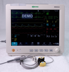 Монітор пацієнта з модулем капнографії основного потоку Masimo (CO2) Біомед ВМ800А - изображение 3