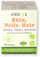 Лечебно-профилактическая растительная добавка Virdol Кожа, Ногти, Волосы Skin, Nails, Hair (4820277820103) - изображение 3