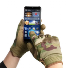 Рукавички тактичні армійські з пальцями XL камуфляж - зображення 2