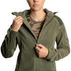 Куртка жіноча Helikon-Tex CUMULUS - Heavy Fleece, Taiga green M/Regular (BL-CBW-HF-09) - изображение 3