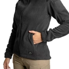Куртка жіноча Helikon-Tex CUMULUS - Heavy Fleece, Black M/Regular (BL-CBW-HF-01) - изображение 7