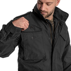 Куртка Helikon-Tex M65 - NyCo Sateen, Black XL/Long (KU-M65-NY-01) - изображение 8