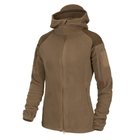 Куртка жіноча Helikon-Tex CUMULUS - Heavy Fleece, Coyote M/Regular (BL-CBW-HF-11)