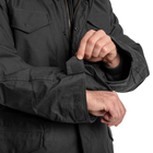 Куртка Helikon-Tex M65 - NyCo Sateen, Black S/Regular (KU-M65-NY-01) - зображення 9