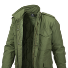 Куртка Helikon-Tex M65 - NyCo Sateen, Olive green L/Long (KU-M65-NY-02) - зображення 4