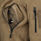 Куртка Helikon-Tex PATRIOT - Double Fleece, Coyote XS/Regular (BL-PAT-HF-11) - изображение 7
