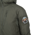 Куртка Helikon-Tex WOLFHOUND Hoodie® - Climashield® Apex 67g, Alpha green 2XL/Regular (KU-WLH-NL-36) - зображення 4