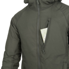 Куртка Helikon-Tex WOLFHOUND Hoodie® - Climashield® Apex 67g, Alpha green 3XL/Regular (KU-WLH-NL-36) - изображение 5
