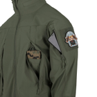 Куртка Helikon-Tex BLIZZARD - StormStretch, Taiga green 3XL/Regular (KU-BLZ-NL-09) - изображение 4