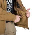 Куртка Helikon-Tex Cougar Qsa + Hid - Soft Shell Windblocker, Coyote S/Regular (KU-CGR-SM-11) - зображення 4