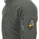 Куртка Helikon-Tex ALPHA Tactical - Grid Fleece, Foliage green XL/Regular (BL-ALT-FG-21) - изображение 5
