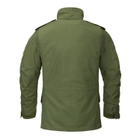 Куртка Helikon-Tex M65 - NyCo Sateen, Olive green 3XL/Long (KU-M65-NY-02) - изображение 3