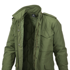 Куртка Helikon-Tex M65 - NyCo Sateen, Olive green 2XL/Long (KU-M65-NY-02) - изображение 4